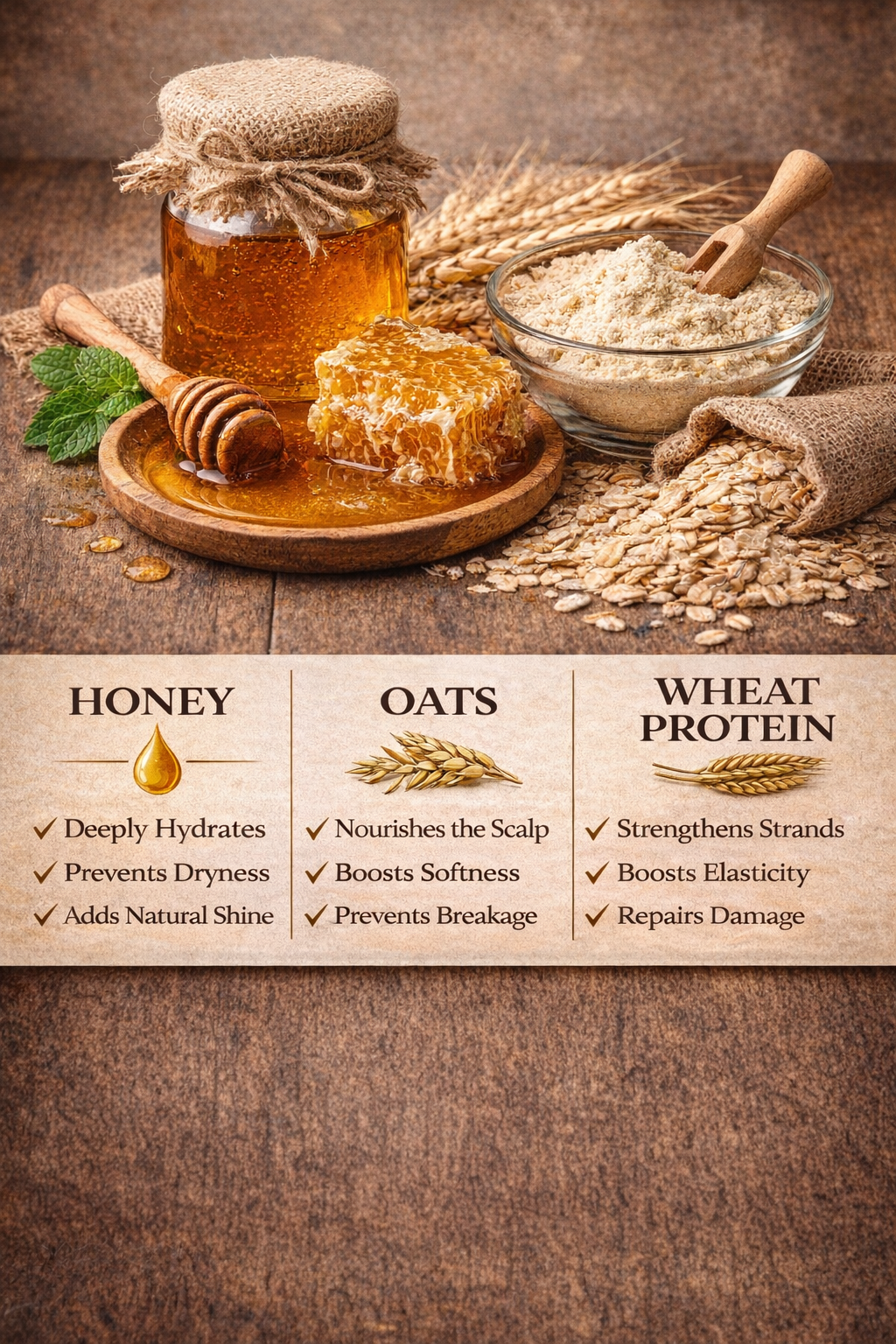 Total Repair Honey & Oats Hair mask